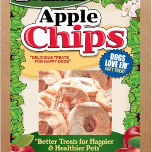K9 Granola Factory Chip Collection for Dogs (6oz, Apple Chips)